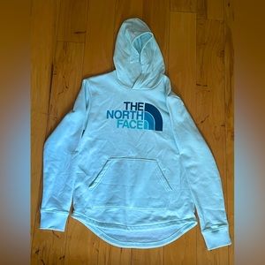North face Hoodie Ice Blue 14/16 NWT